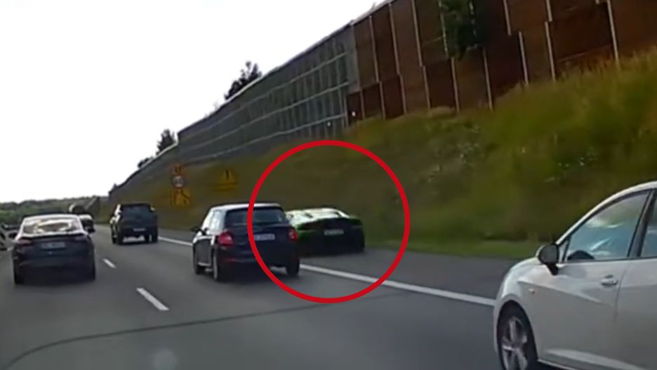 Zielone lamborghini sieje postrach na polskich drogach. Policja namierzyła pirata