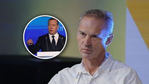 Miedwiediew groził mu śmiercią. Oto jak zareagował