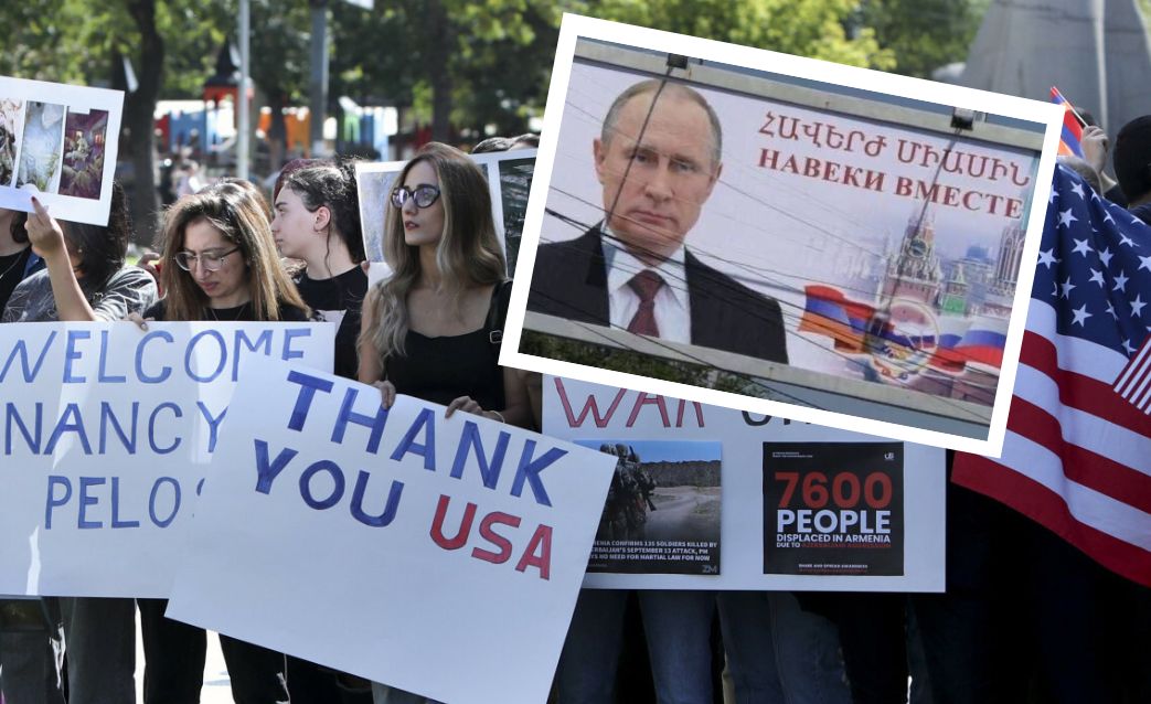 Pelosi w Erywaniu. USA wykorzystają słabość Putina?
