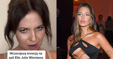 Paulina Koziejowska przyczepia się do ostatniej kreacji Julii Wieniawy: "Więcej ODKRYWA, niż zakrywa! Można było SKROMNIEJ"