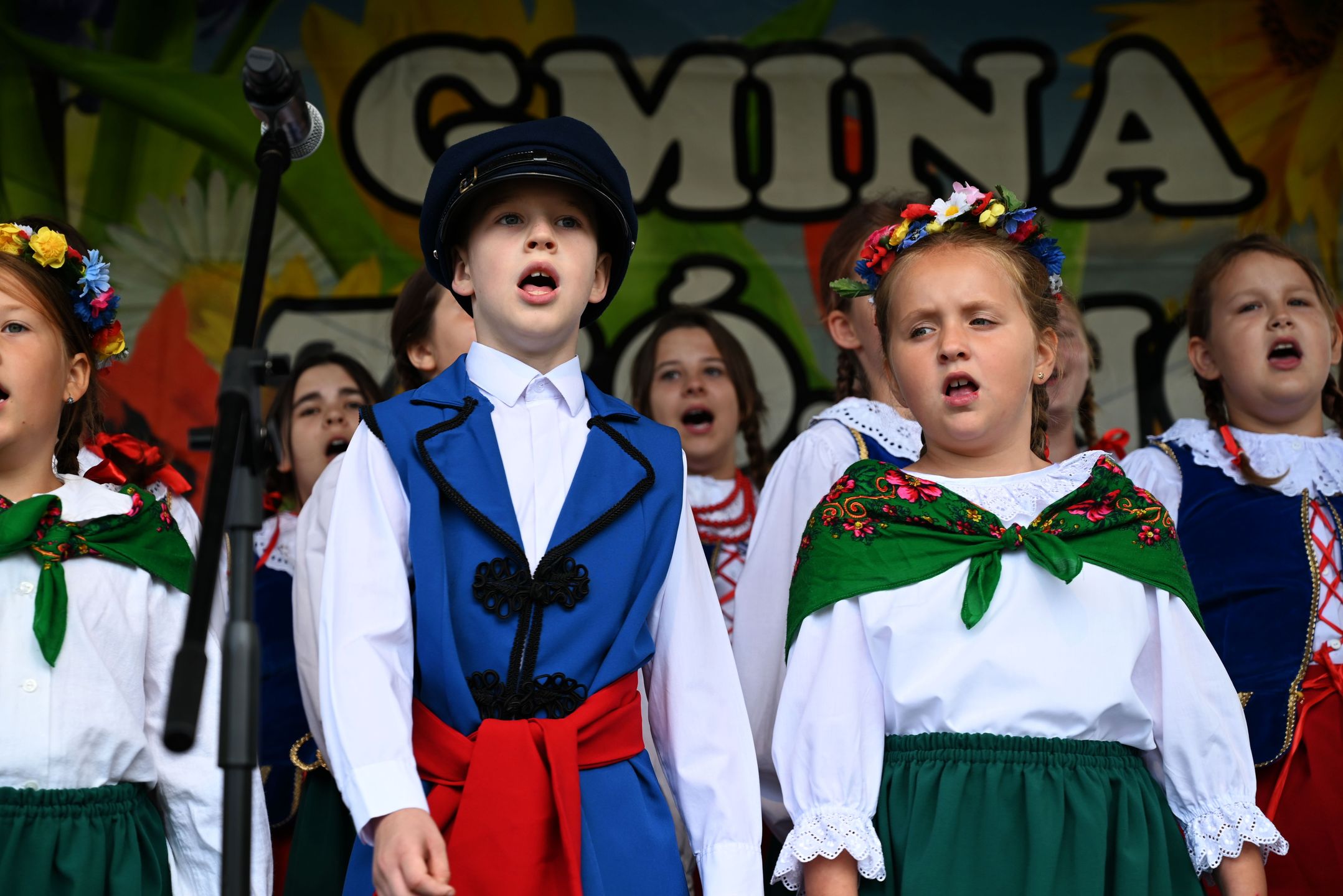 Tak wyglądały dożynki w gminie Zbójno