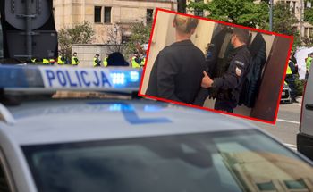 Policja wydaje nowy komunikat ws. wejścia do Sakiewicza