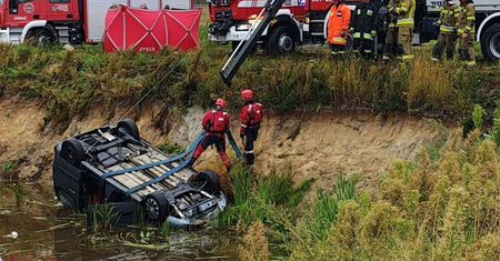 Ciała strażaków w aucie. Wiktor miał 18 lat, Łukasz osierocił dzieci