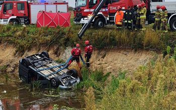 Ciała strażaków w aucie. Wiktor miał 18 lat, Łukasz osierocił dzieci