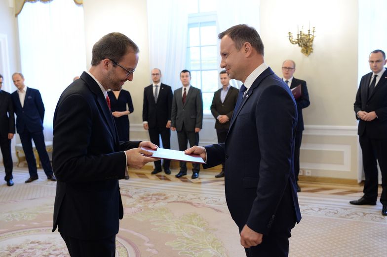 Warszawa, 13.09.2016. Prezydent Andrzej Duda powołuje swojego doradcę dr. Marka Dietla do kapituły Nagrody Gospodarczej.
