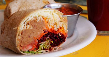 Mrożone burrito z wołowiną i fasolą