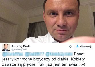 Andrzej Duda rozmawia nocą z fankami na Twitterze...