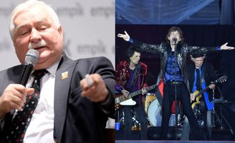 Wałęsa napisał list do... zespołu The Rolling Stones! "Polacy potrzebują Waszego wsparcia!"