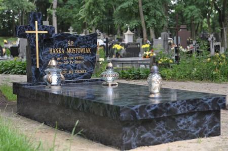 Grób Hanki Mostowiak w ''M jak miłość''
