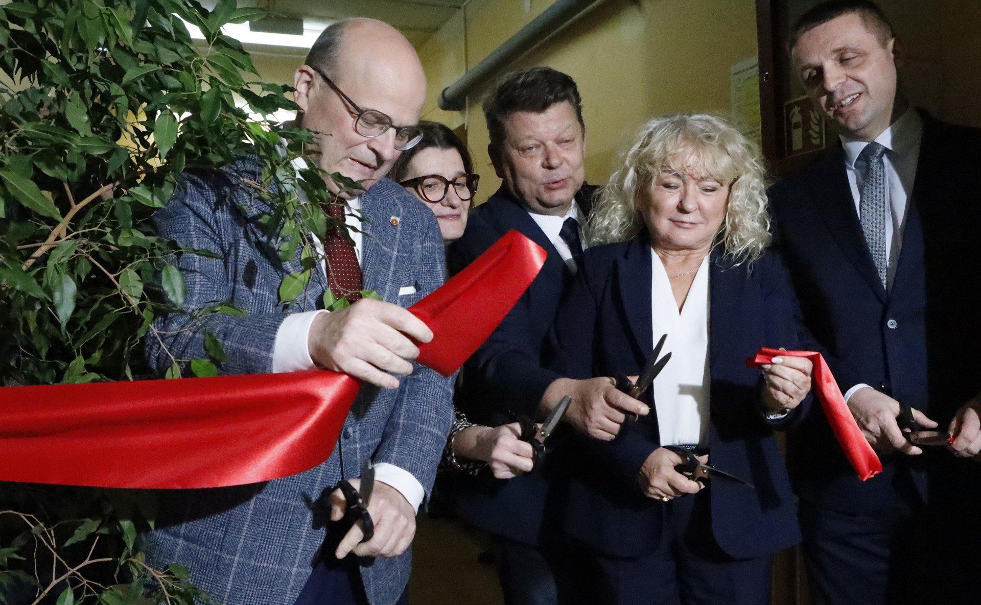 Przecięcie wstęgi w BCU &#34;Moda w Grudziądzu