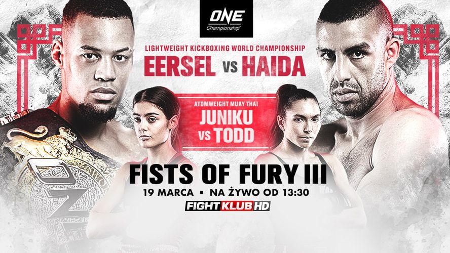 Zdjęcie okładkowe artykułu: Materiały prasowe /  / One Championship: Fists of Fury III