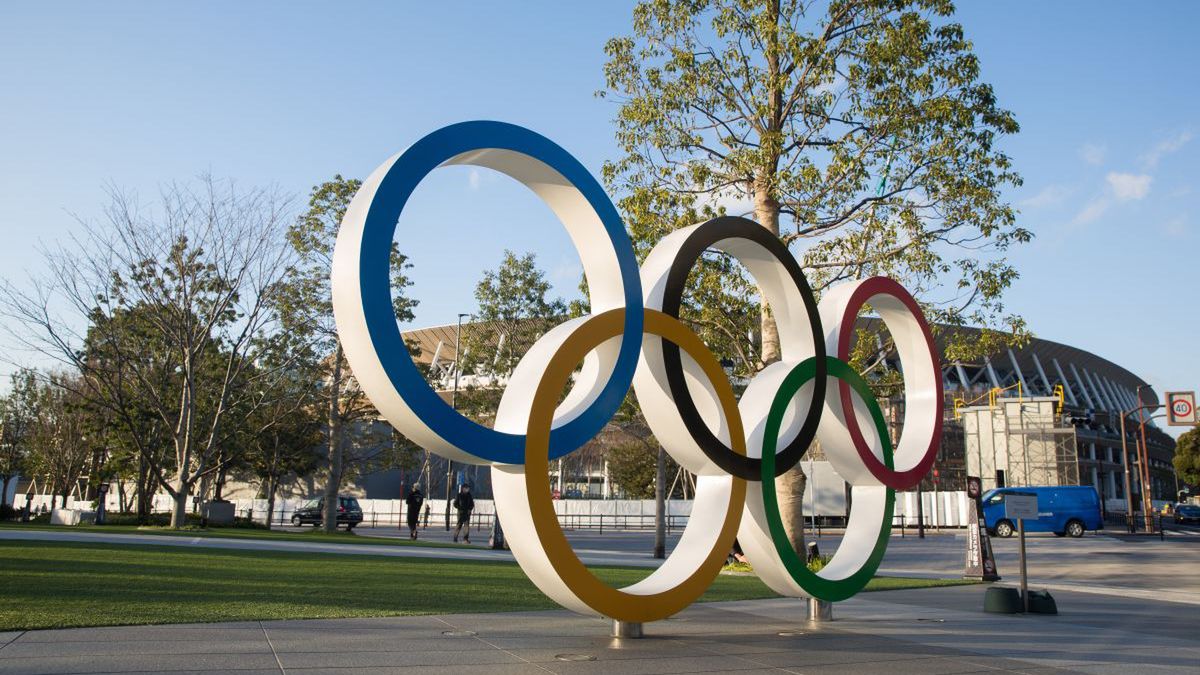 Getty Images / Stanislav Kogiku/SOPA Images/LightRocket / Logo igrzysk olimpijskich