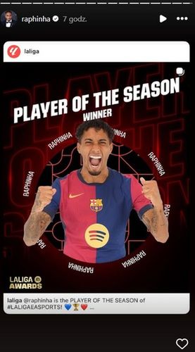 Instastories Raphinha