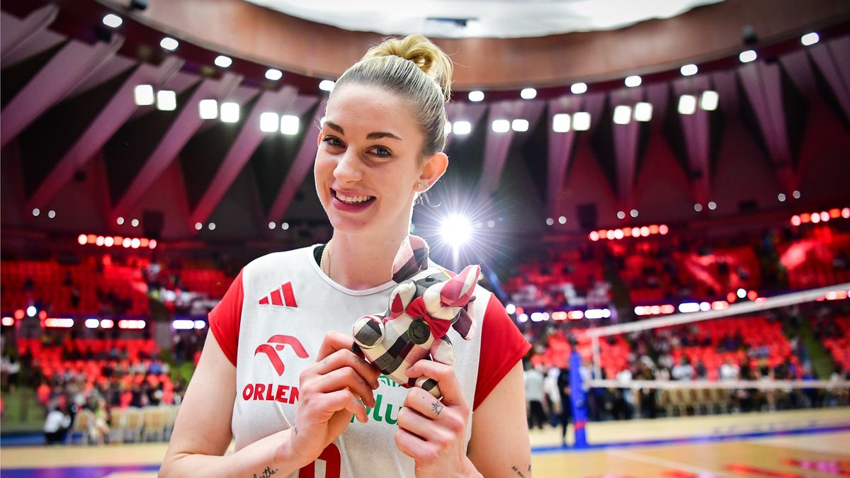 Materiały prasowe / VolleyballWorld / Na zdjęciu: Magdalena Stysiak