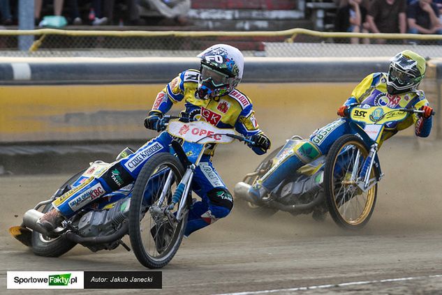 Mateusz Rujner (w kasku białym) liczy na ustabilizowanie swojej formy