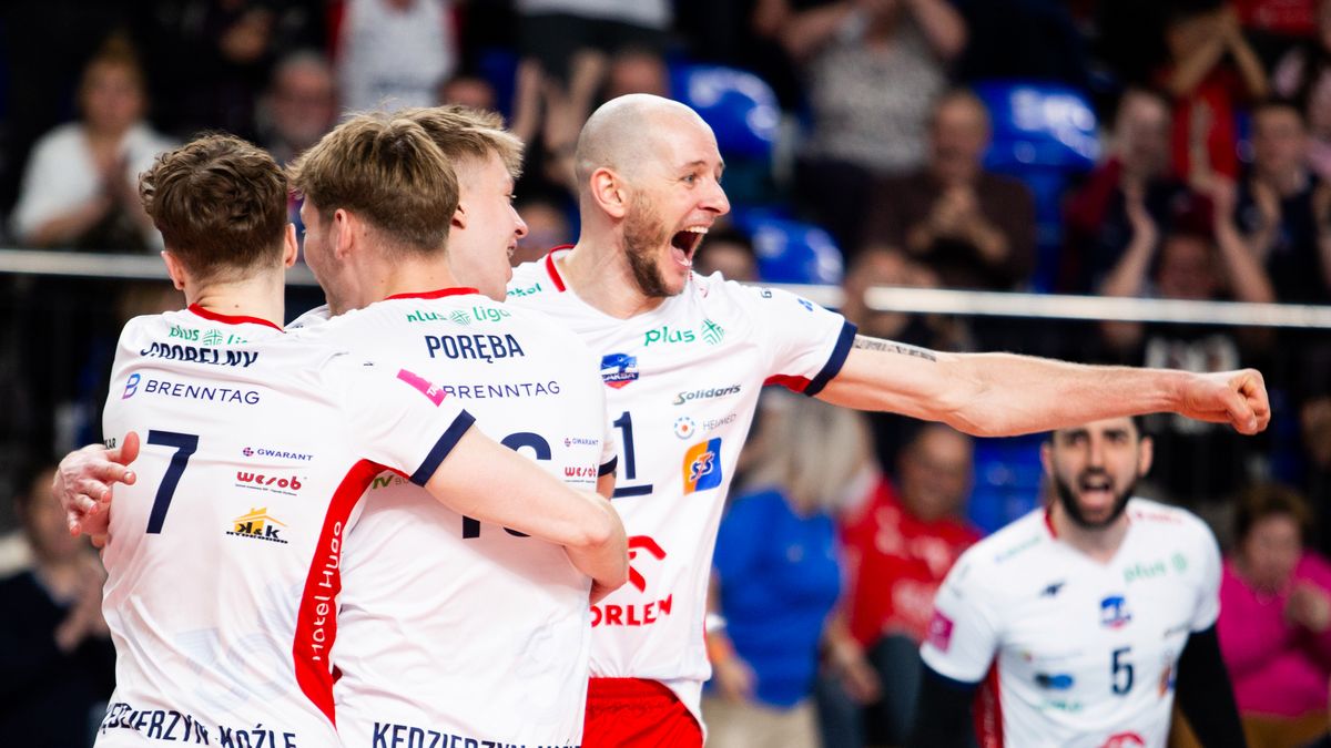 WP SportoweFakty / Monika Pliś / Na zdjęciu: siatkarze ZAKSY Kędzierzyn-Koźle
