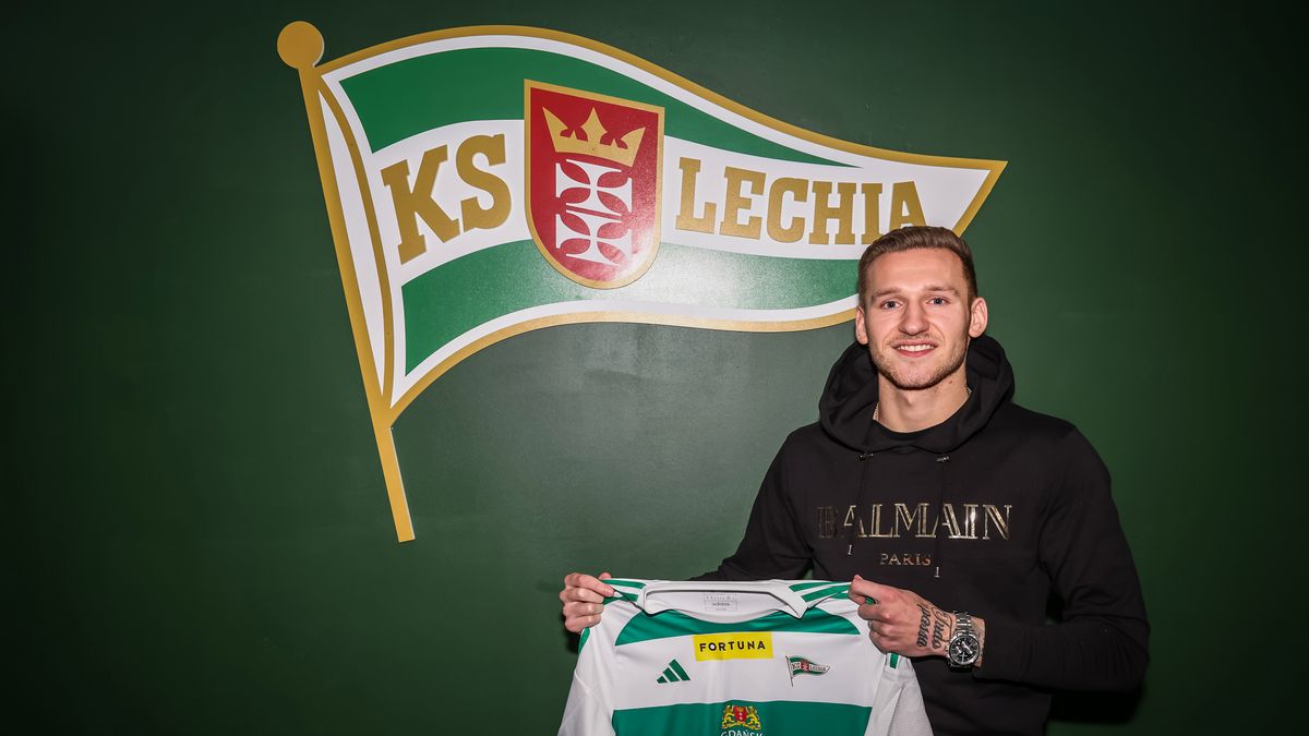 Materiały prasowe / Grzegorz Radtke, Lechia Gdańsk / Na zdjęciu: Bohdan Wjunnyk