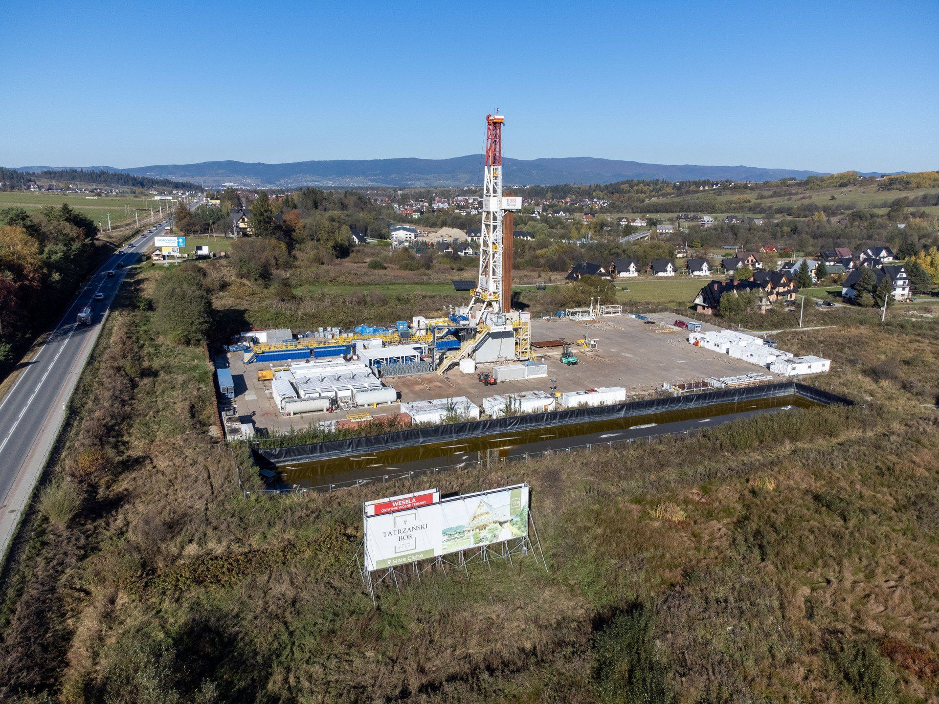 Odwiert geotermalny w Szaflarach