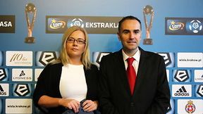 Wisła Kraków zaprezentowała nowego wiceprezesa i analityka (galeria)
