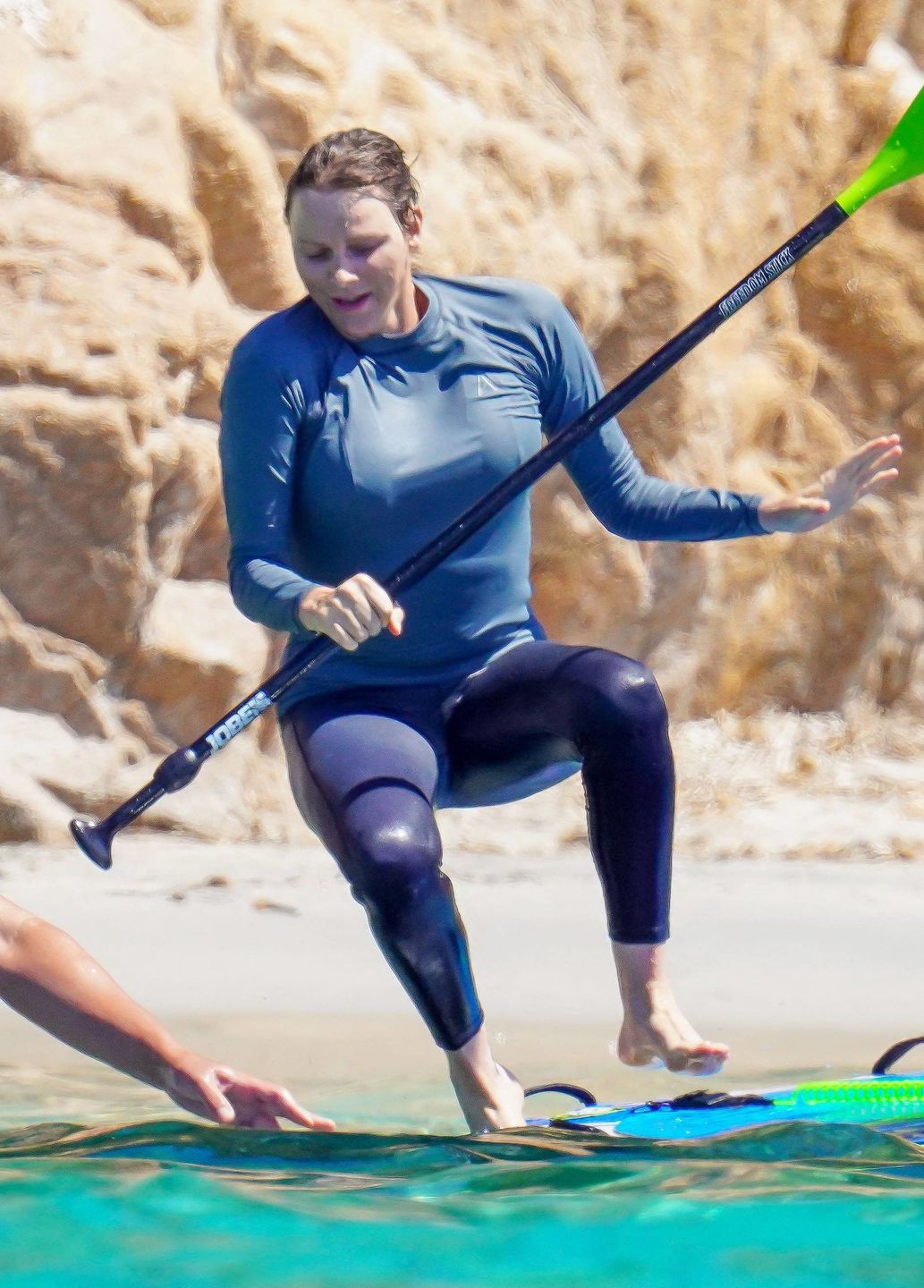 Księżna Charlene i książę Albert