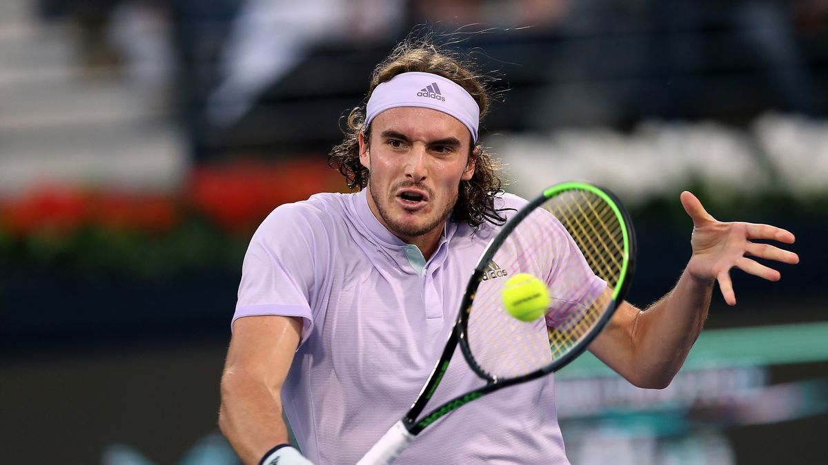 PAP/EPA / ALI HAIDER / Na zdjęciu: Stefanos Tsitsipas