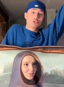 Monika Kociołek przebrała się za Monę Lisę. Nagrała tiktoka do "SIEDEM"