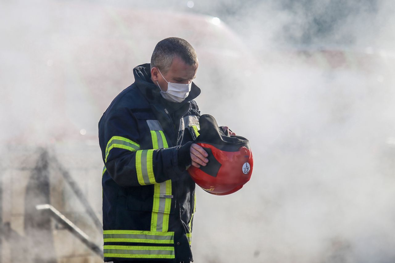 Ukraina. Tragedia w szpitalu w Czerniowcach. Potężna eksplozja