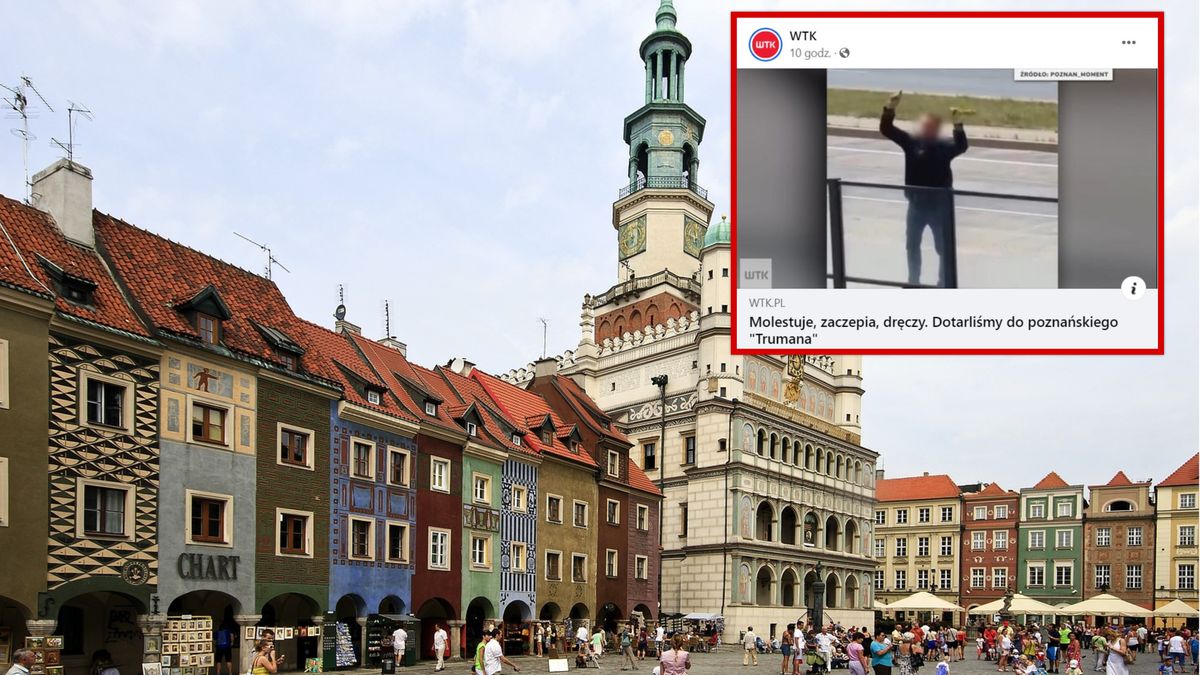 Agresywny mężczyzna nazywany jest "Trumanem"