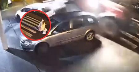 Chwilę wcześniej szła przez przejście. Nagle nadjechał pijany traktorzysta