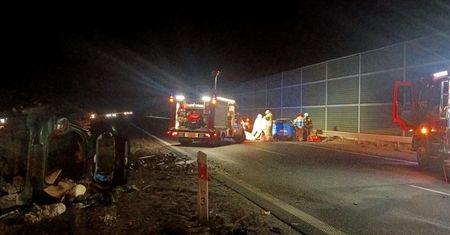 Jechał pod prąd na autostradzie A2. Prokuratura ujawnia