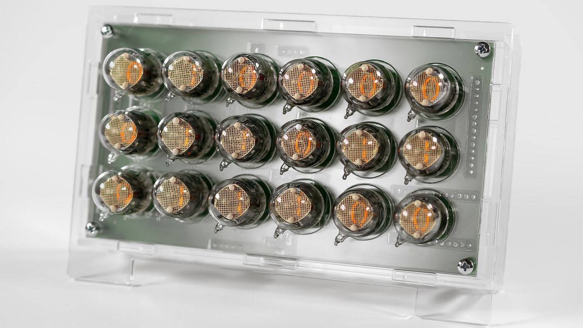 Spodobał się wam zegar na lampach nixie? Jeszcze ciekawszy jest binarny IN-2 Binary Nixie Clock 1
