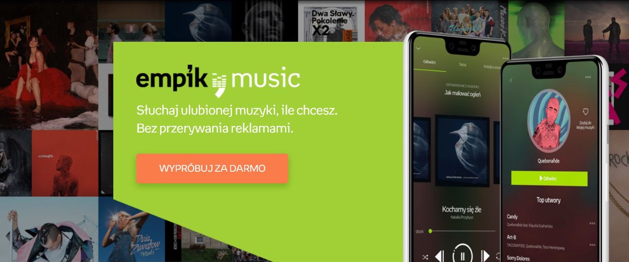 Empik idzie w streaming. Tidal i Spotify będą miały konkurencję