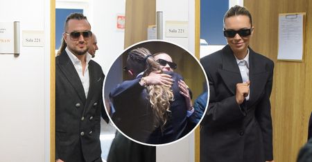 Sandra Kubicka ogłosiła WOLNOŚĆ po rozprawie. Chwilę później padli sobie z Baronem w objęcia [ZDJĘCIA]