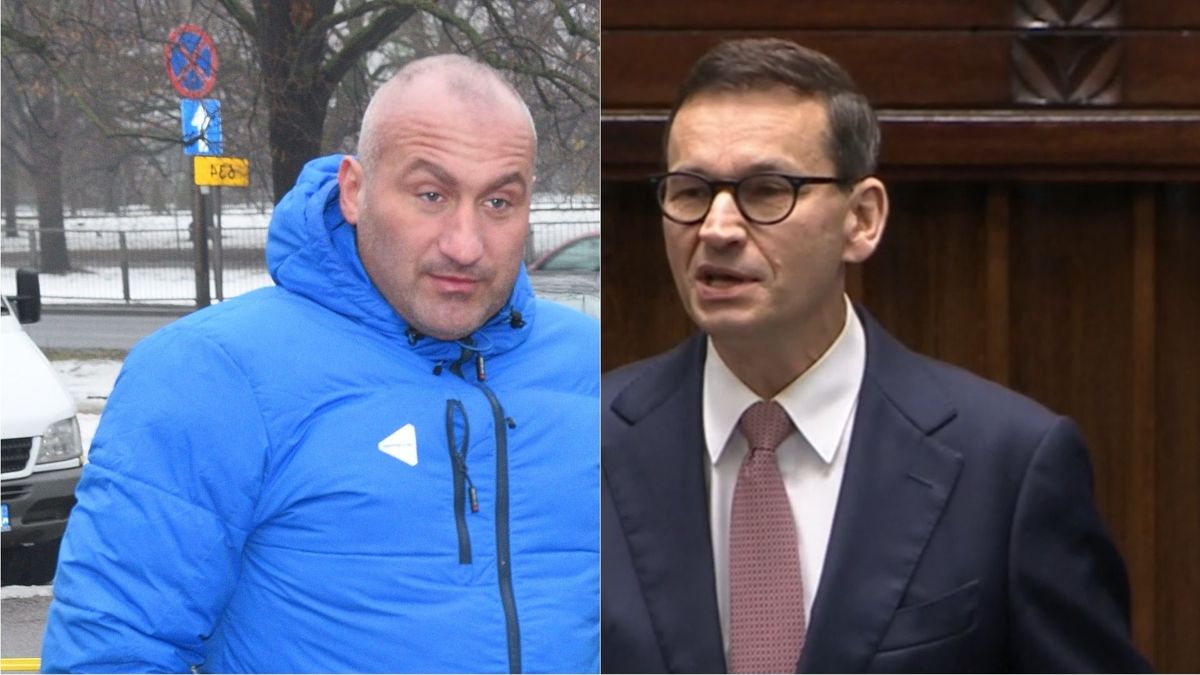 Marcin Najman uderzył w Mateusza Morawieckiego