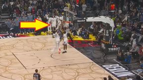 Wpakował piłkę nad czterema obrońcami! Mega wsad w meczu NBA w Berlinie