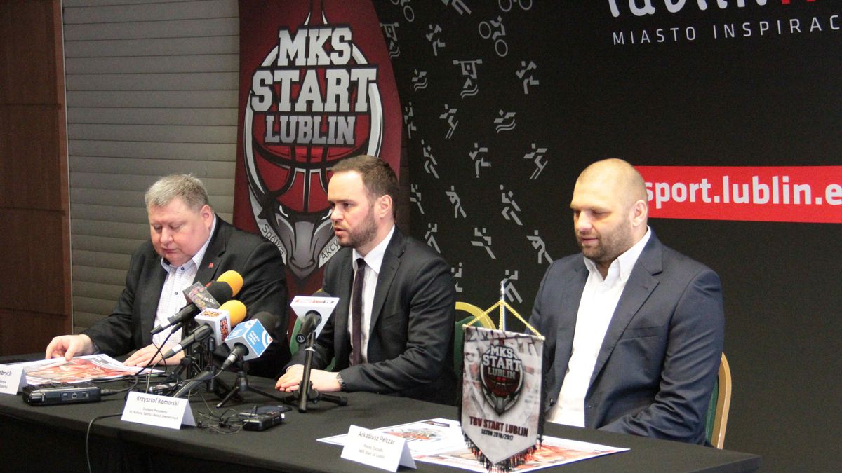 Konferencja prasowa TBV Start Lublin