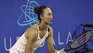 Twardy bój Qinwen Zheng z Sofią Kenin w finale. Znamy mistrzynię w Tokio