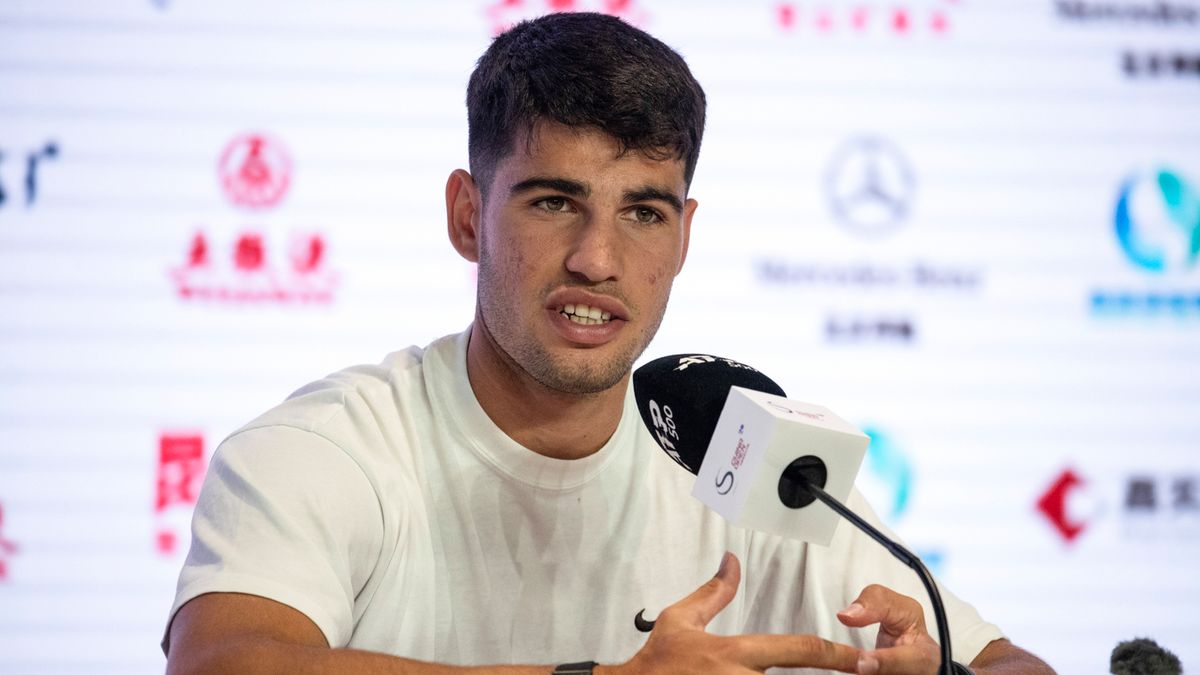 PAP/EPA / Andres Martinez Casares / Na zdjęciu: Carlos Alcaraz