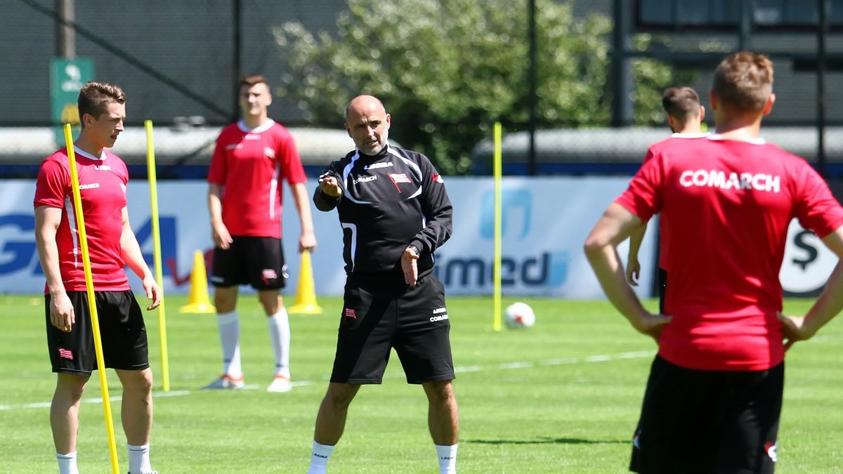 WP SportoweFakty / Krzysztof Porębski / Na zdjęciu: trening drużyny Cracovii