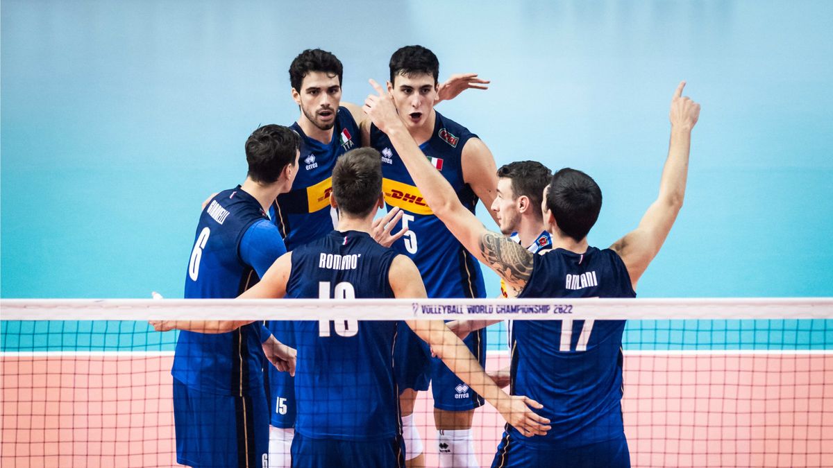 Zdjęcie okładkowe artykułu: Materiały prasowe / FIVB / Na zdjęciu: siatkarze reprezentacji Włoch