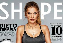 Dominika Grosicka kusi ciałem na okładce magazynu "Shape"