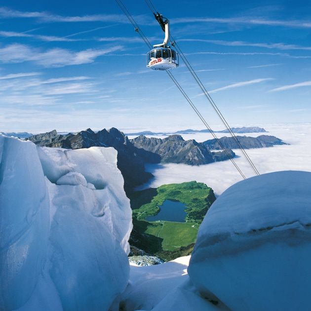 Engelberg - wioska igloo i lodowa grota