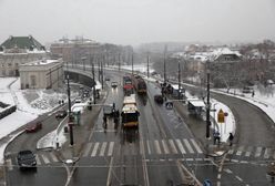 Pogoda w Warszawie w poniedziałek 15 lutego. Zachmurzenie i lekkie opady śniegu