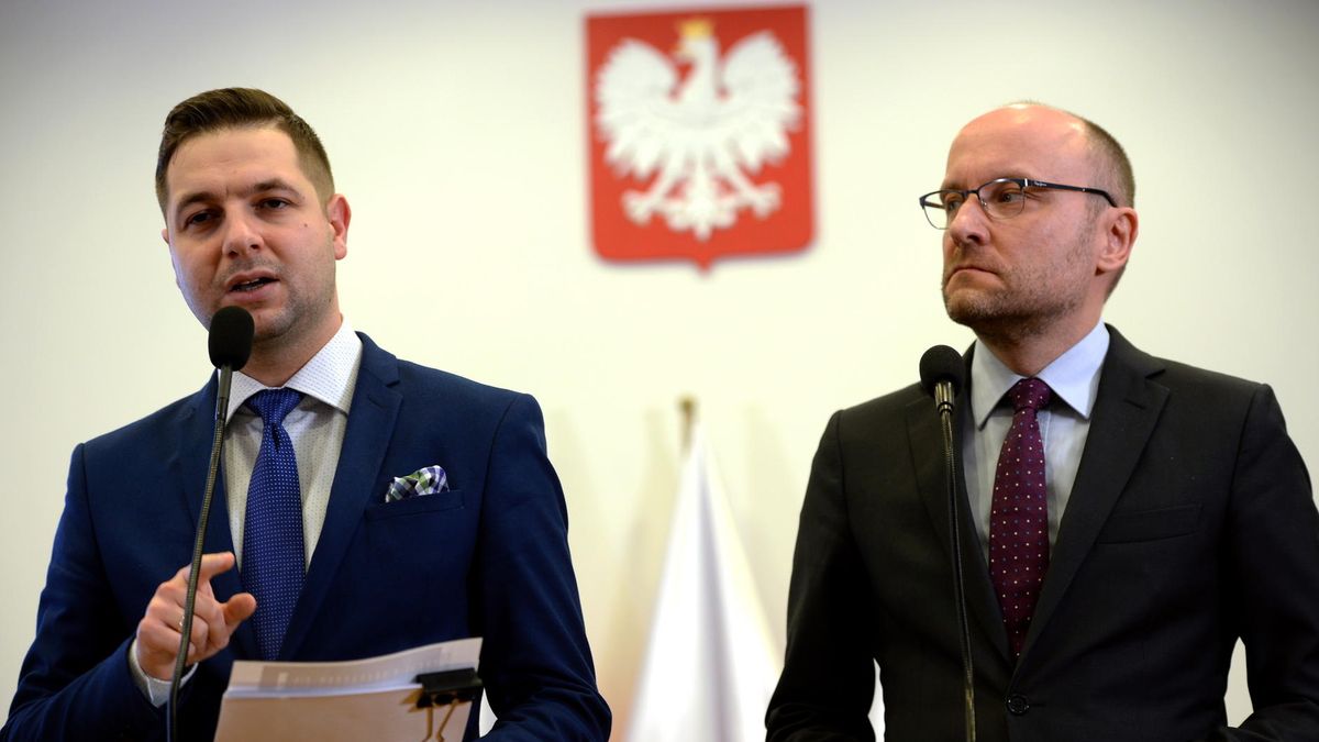 Patryk Jaki i Kamil Zaradkiewicz. Autorzy ustawy reprywatyzacyjnej