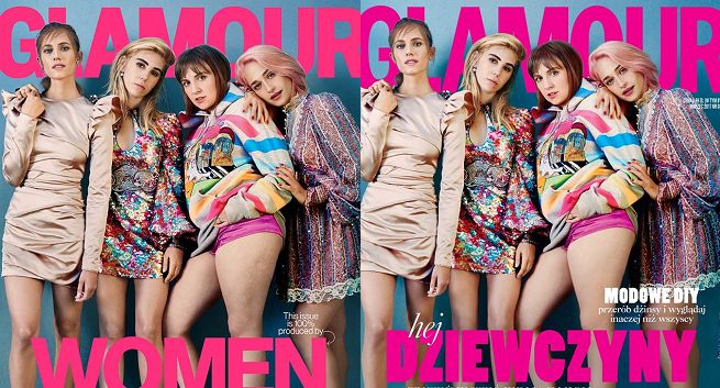 Redakcja „Glamour” w Polsce przeprasza za retusz okładki, którego nie było w angielskiej edycji
