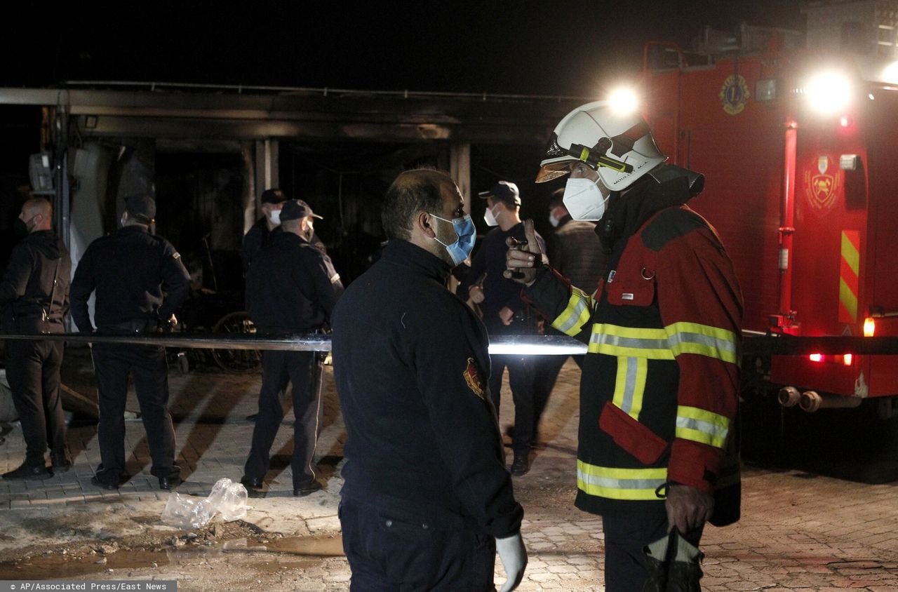 Pożar w macedońskim szpitalu. Są ofiary 