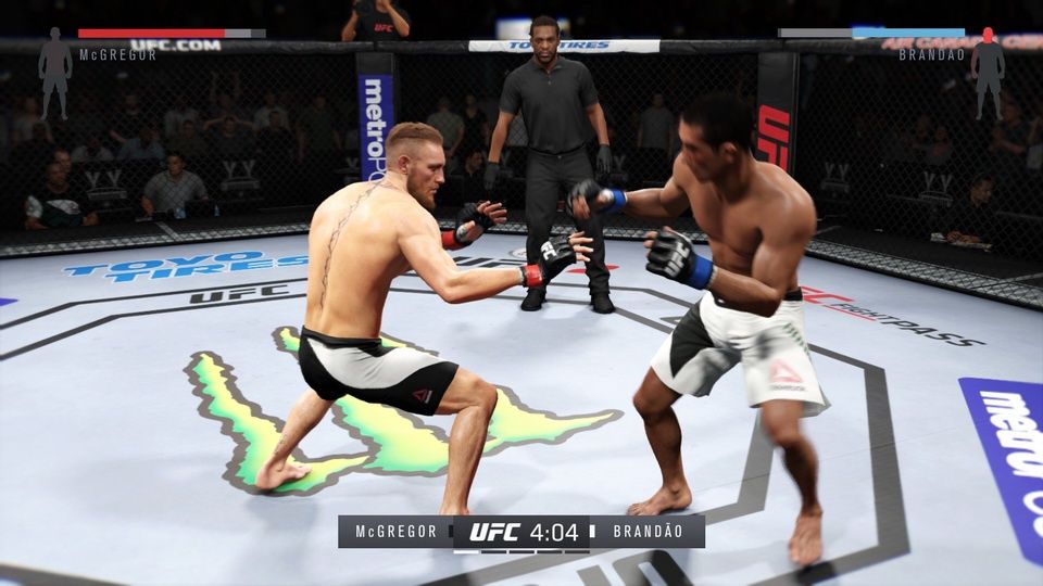 EA Sports UFC 2 - walka w stójce