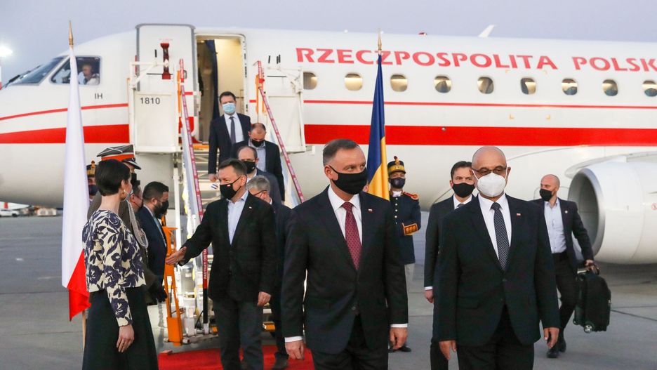 Andrzej Duda z wizytą w Rumunii. Weźmie udział w szczycie Bukareszteńskiej Dziewiątki