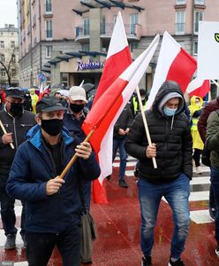 Warszawa. Protest rolników. Przedstawiciele Agrounii blokują stołeczne ulice