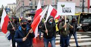 Warszawa. Protest rolników. Przedstawiciele Agrounii blokują stołeczne ulice
